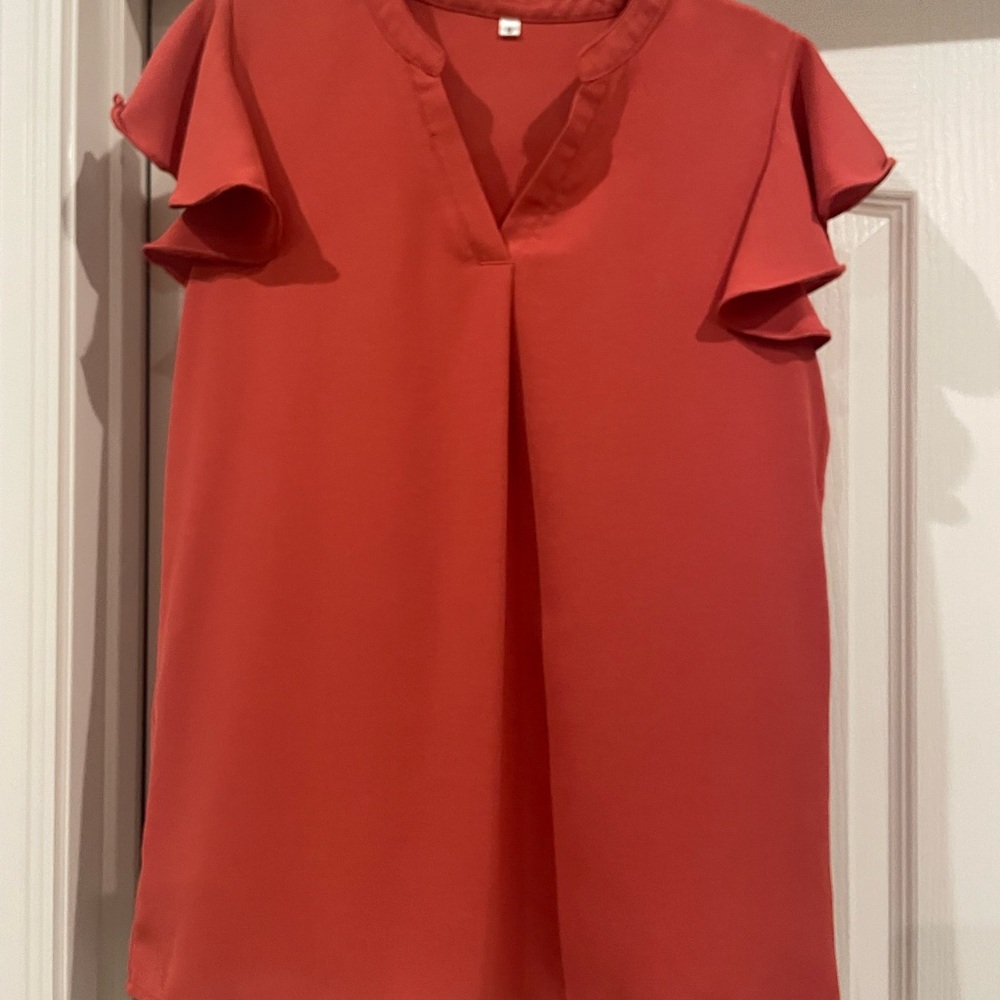 Elegant Flutter Sleeve Top